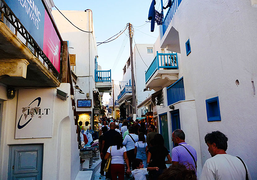 Har Mykonos blivit alldeles för populärt, kommersiellt och fastnat i massturismens klor?