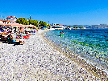 Ireon beach på Samos.