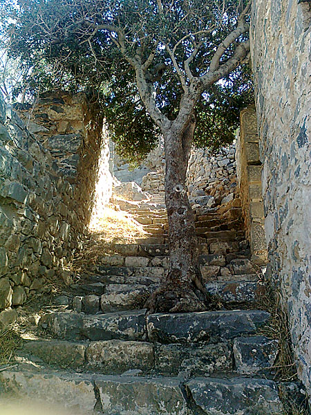 Spinalonga på Kreta.
