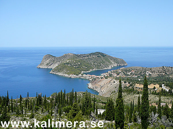 Assos p&aring; Kefalonia.