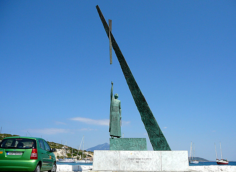 Matematikern Pythagoras på Samos.