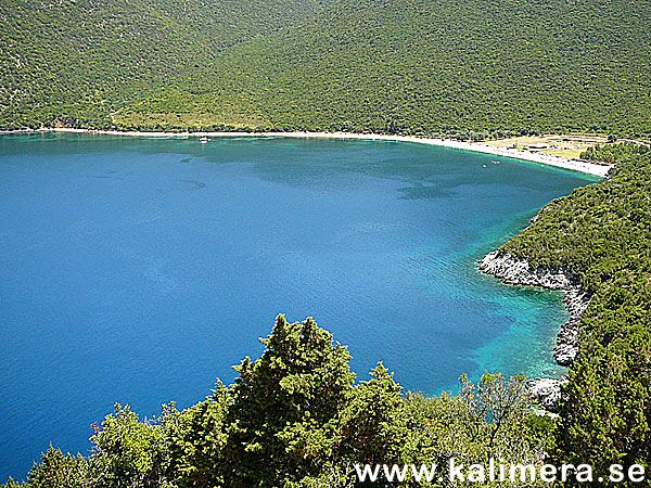 Antisamos p&aring; Kefalonia.