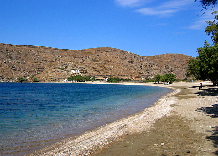 Apokrousi beach på Kithnos