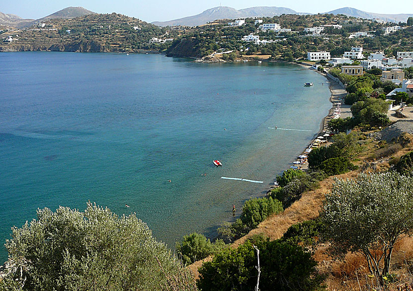 Vromolithos beach på Leros.