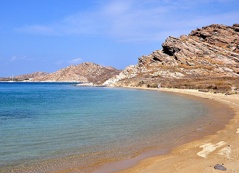 Perikopetra beach på Paros.