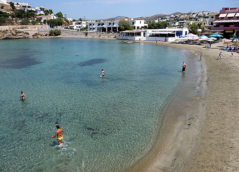 Vari beach på Syros.