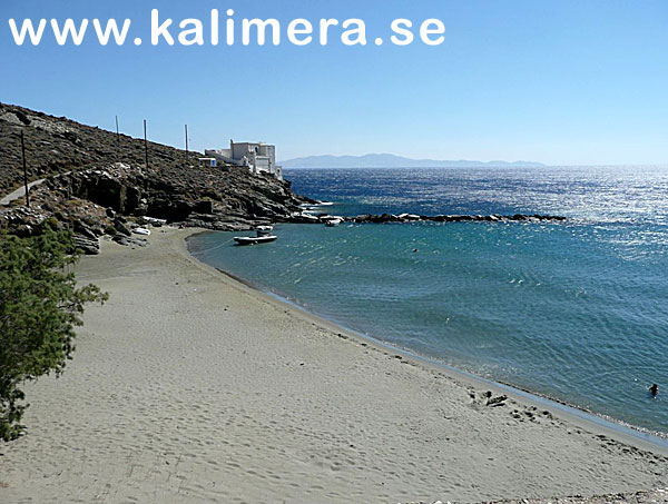 Ormos Isternia p&aring; Tinos.