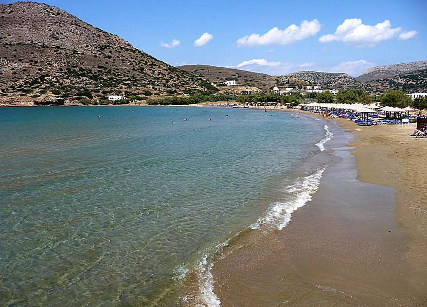 Galissas beach på Syros.