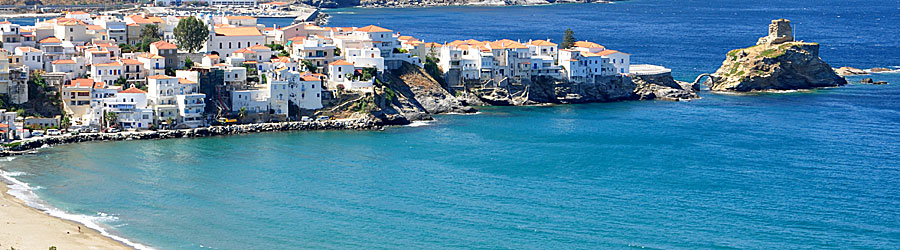 Chora p&aring; Andros.