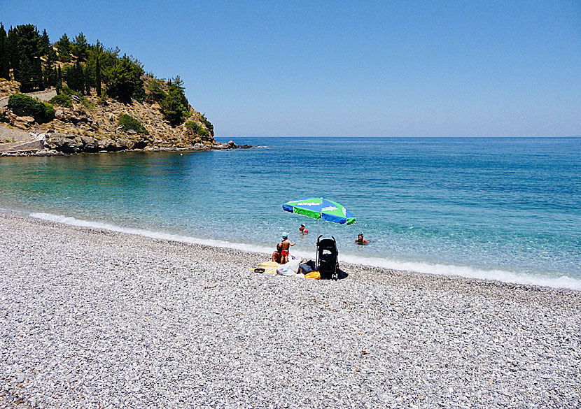 Nagos beach på Chios.