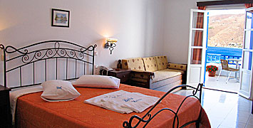 Karkisia Hotel i Egiali p&aring; Amorgos