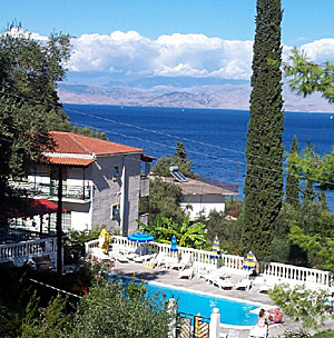 Andromaches Holiday Apartments p&aring; Korfu