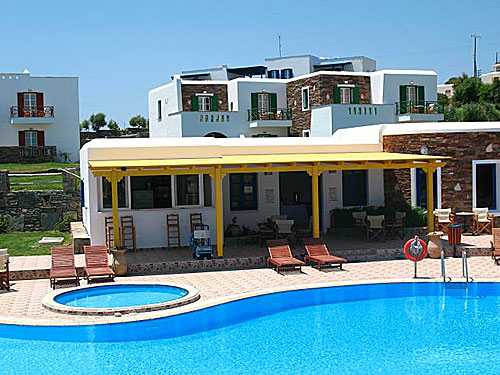 Hotel Golden Sun. Naxos.