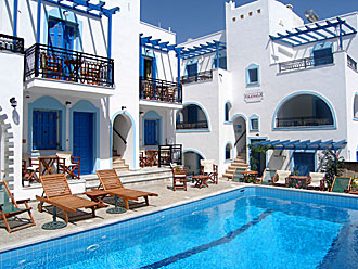 Irene Pension 2 . Agios Georgios.  Naxos.