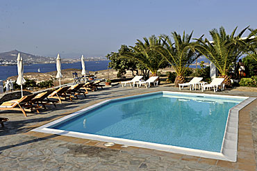 Krotiri Bay Studios i Parikia i Grekland.