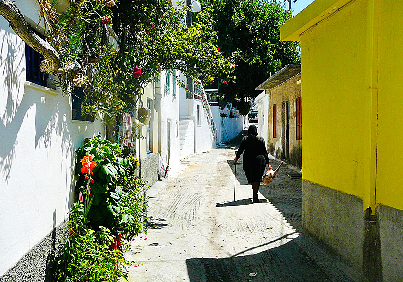 Drakei på Samos ligger vid vägs ände och i byn har tiden stått stilla.