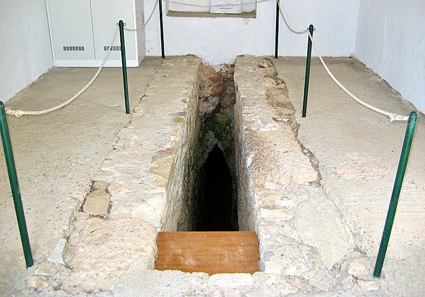 Eupalinos vattentunnel på Samos.