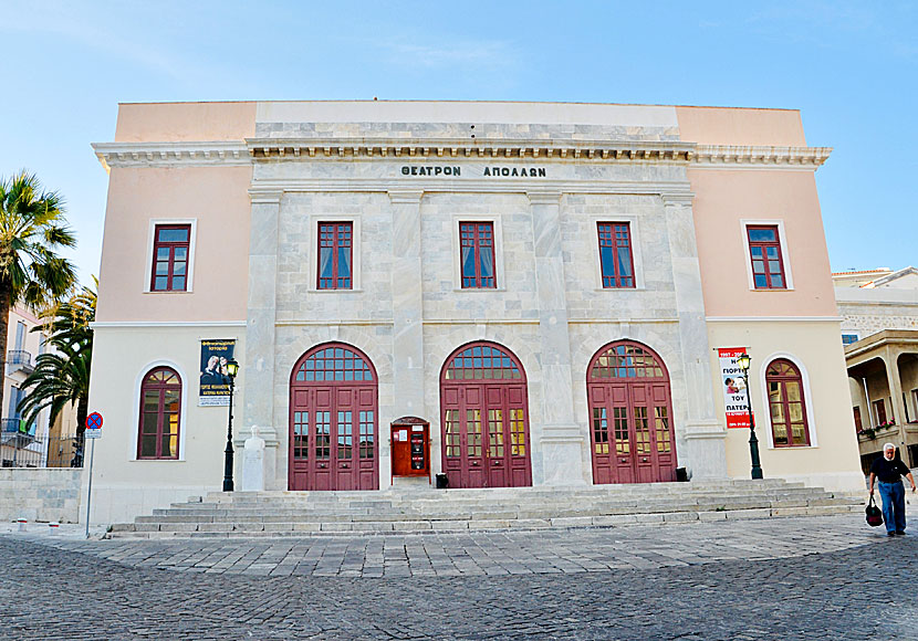 Apollon Theater i Ermoupolis.