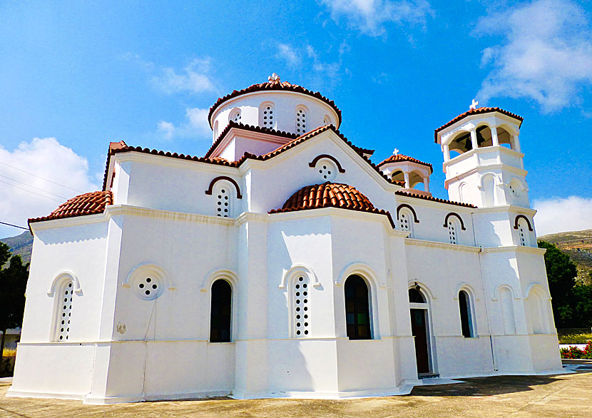 Agios Nikolaos church i Livadia på Tilos.