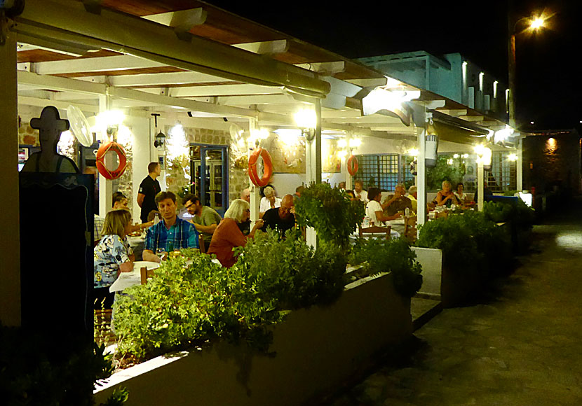 Armenon är den bästa restaurangen i Livadia på Tilos.