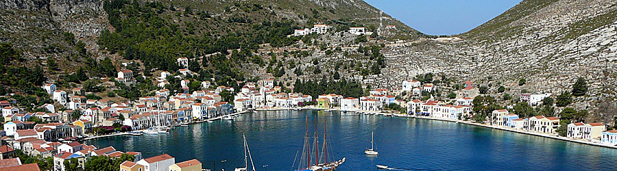 Kastelorizo i Grekland.