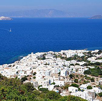 Mandraki p&aring; Nisyros.