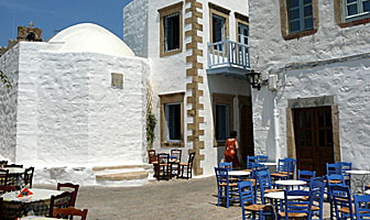 Chora p&aring; Patmos.