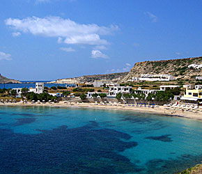 Lefkos p&aring; Karpathos.