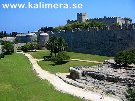 Rhodos gamla stad.