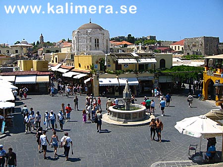 Rhodos gamla stad.