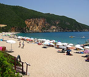 Lichnos beach just outside Parga.