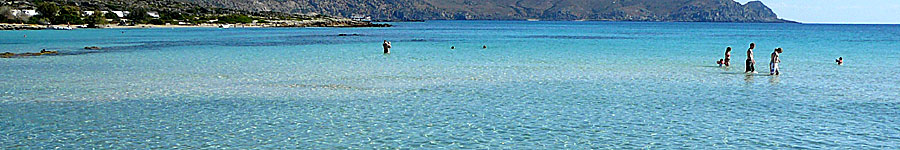 Elafonissos i Grekland.