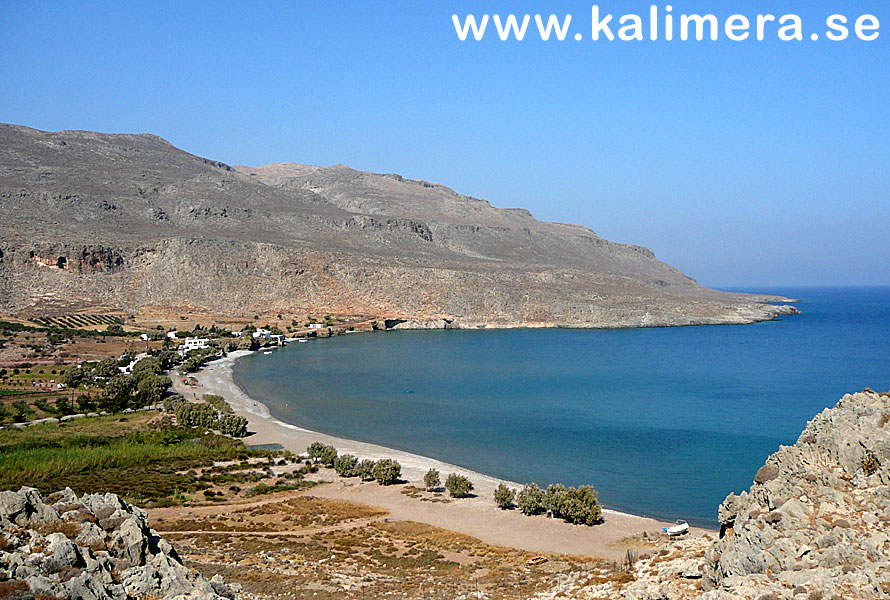 Kato Zakros p&aring; Kreta.