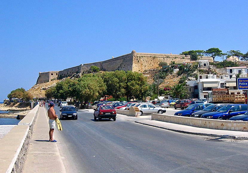 Det sevärda och pampiga fortet Fortezza får man inte missa när man reser till Rethymnon.