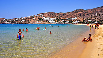 Mylopotas beach. Ios.