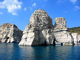 Kleftiko p&aring; Milos.