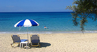 Agia Anna p&aring; Naxos.
