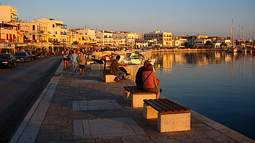 Naxos stad.