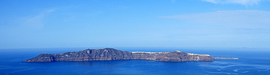 Thirasisa utanf&ouml;r Santorini.