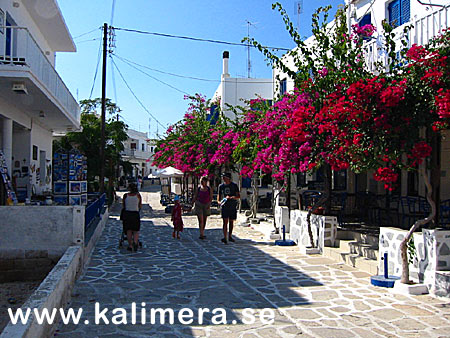Chora p&aring; Antiparos.