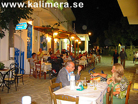 Chora p&aring; Antiparos.