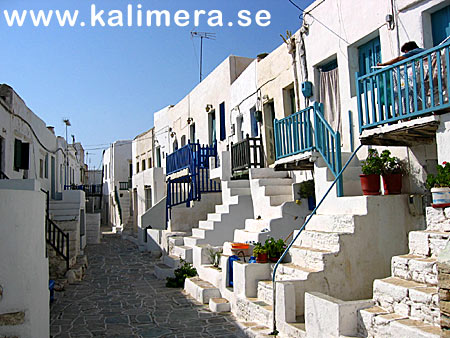 Chora. Folegandros.