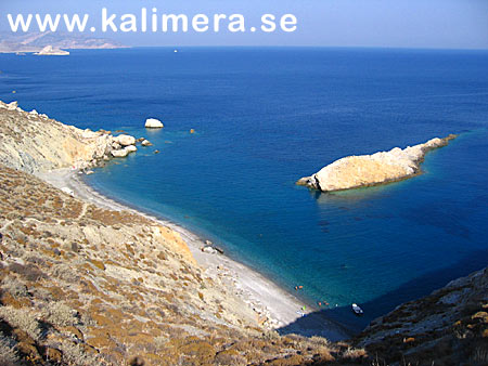 Kartego beach. Folegandros.