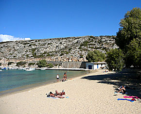Port beach. Iraklia.