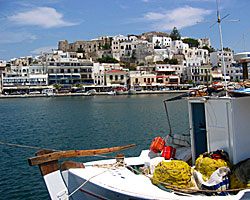 Naxos stad