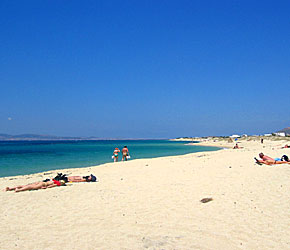 Plaka beach.