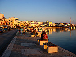 Naxos stad.