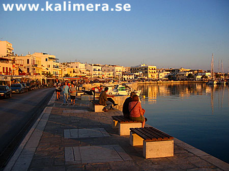 Naxos stad.