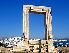 Portara in Naxos town