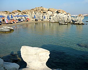 Kuumainen rantaparatiisi Kolymbithres.